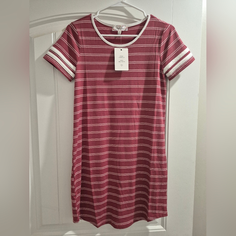 Striped Tshirt Dress